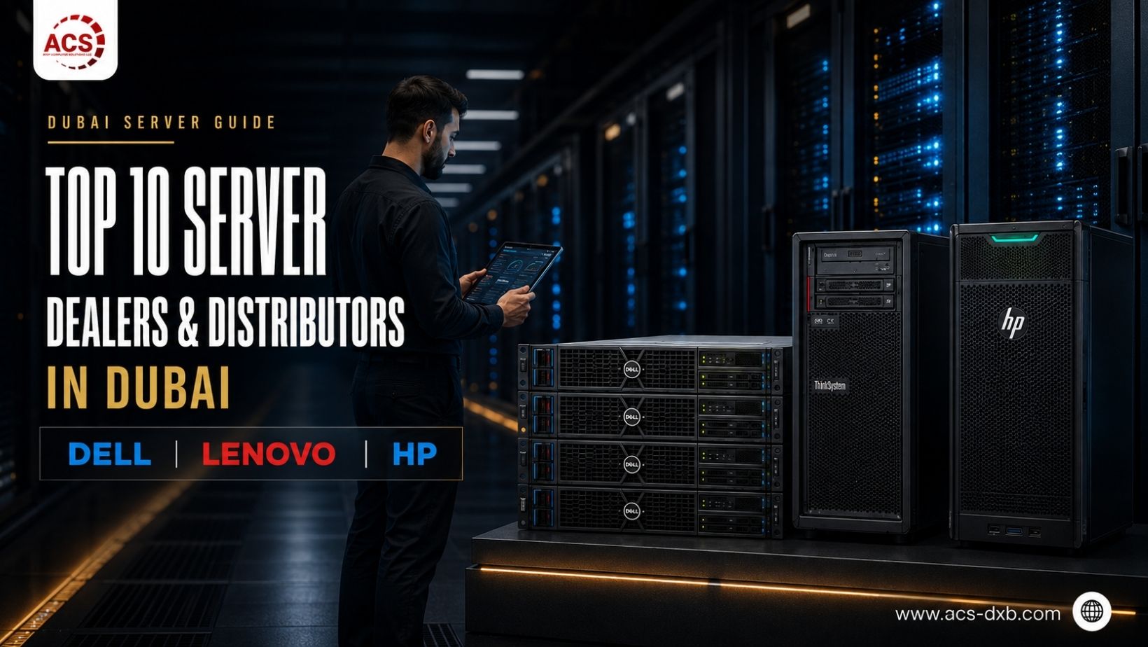 Top 10 Server Dealers & Distributors in Dubai (Dell, Lenovo & HP)